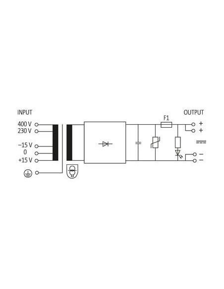 Zasilacz transformatorowy MTPS 1/2-fazowy 85403 | Elektryka | Eshop Dopak | Wszystko dla Przemysłu