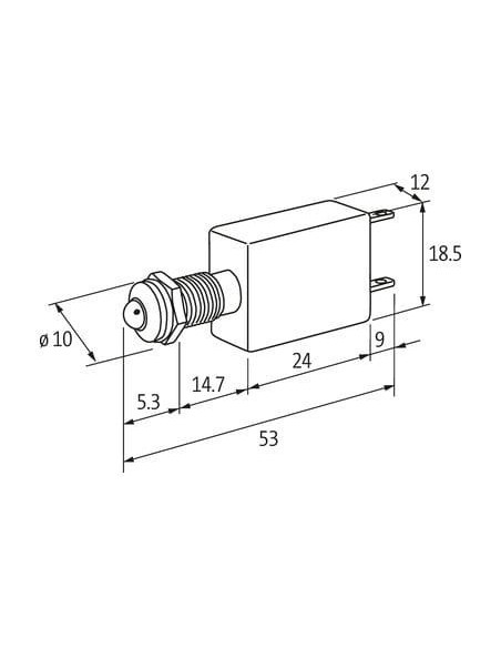 24V AC/DC - 15mA - K5 - IP40 71601 | Elektryka | Eshop Dopak | Wszystko dla Przemysłu