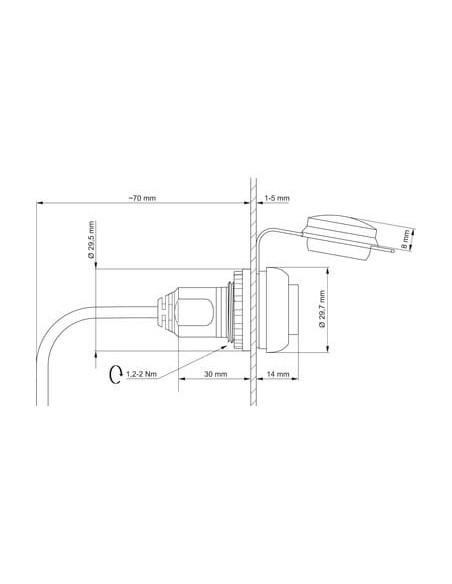 Złącze panelowe MSDD USB 3.0 typ A, 2m 4000-73000-0180000 | Elektronika | Eshop Dopak | Wszystko dla Przemysłu