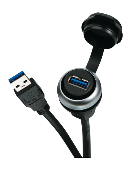 Złącze panelowe MSDD USB 3.0 typ A, 3m 4000-73000-0200000 | Elektronika | Eshop Dopak | Wszystko dla Przemysłu