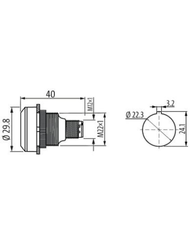 Kontrolka sygnalizacyjna S-Lamp 69065 | Elektryka | Eshop Dopak | Wszystko dla Przemysłu