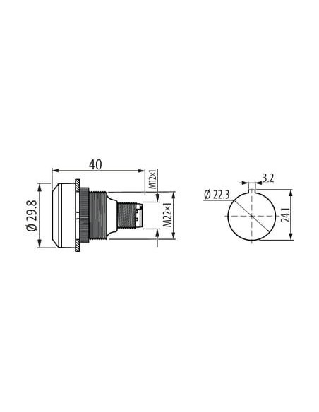 Kontrolka sygnalizacyjna S-Lamp 69065 | Elektryka | Eshop Dopak | Wszystko dla Przemysłu