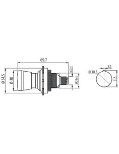 Zatrzymanie awaryjne 30 2NC M12(4) 69100 | Elektryka | Eshop Dopak | Wszystko dla Przemysłu 2