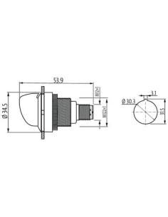 S-Switch 30 S 2NO 1x90LO M12(4)  69121 | Elektryka | Eshop Dopak | Wszystko dla Przemysłu 2
