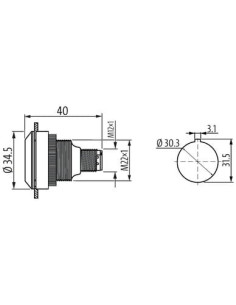 Lampa S 30 SL M12(4) 69115 | Elektryka | Eshop Dopak | Wszystko dla Przemysłu 2