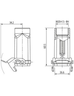 Obudowa Modlink Heavy A3 niski profil, IP65  70MH-GKANL-B01B000 | Przewody i Złącza | Eshop Dopak | Wszystko dla Przemysłu 2