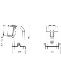 Obudowa Modlink Heavy A3, IP20, niski profil,  70MH-GTANL-A02B000 | Przewody i Złącza | Eshop Dopak | Wszystko dla Przemysłu 2