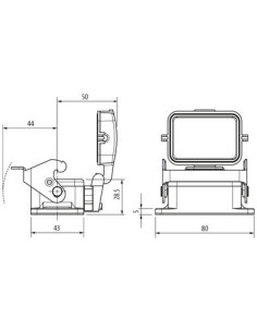 Budowa konstrukcji Modlink Heavy B6, IP65 70MH-GADNL-B000010 | Przewody i Złącza | Eshop Dopak | Wszystko dla Przemysłu 2