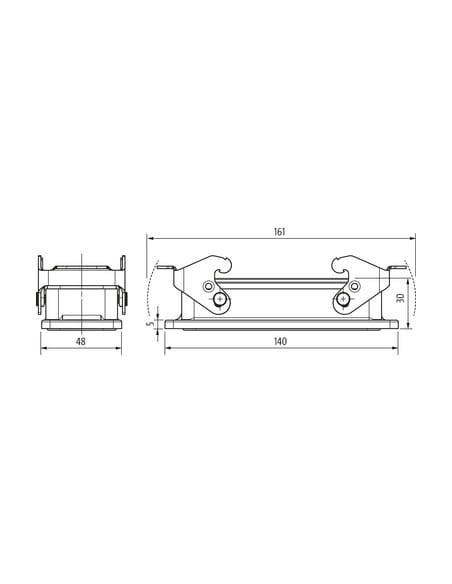 Budowa Modlink Heavy B24 IP67 70MH-GAGNQ-B000100 | Przewody i Złącza | Eshop Dopak | Wszystko dla Przemysłu