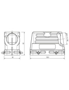 B16 niski profil, IP65 70MH-GTFNQ-A02D000 | Przewody i Złącza | Eshop Dopak | Wszystko dla Przemysłu 2