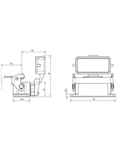 Budowa konstrukcji Modlink Heavy A10, IP65 70MH-GABNL-B000010 | Przewody i Złącza | Eshop Dopak | Wszystko dla Przemysłu 2