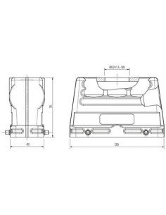 Obudowa Modlink lekki B24, wysoki profil, IP65 70MH-GTGHQ-A01D000 | Przewody i Złącza | Eshop Dopak | Wszystko dla Przemysłu 2