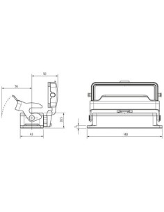Obudowa Modlink Heavy B24, IP65 70MH-GAGNL-B000010 | Przewody i Złącza | Eshop Dopak | Wszystko dla Przemysłu 2
