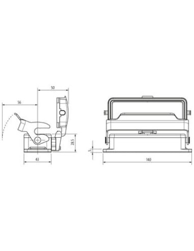 Obudowa Modlink Heavy B24, IP65 70MH-GAGNL-B000010 | Przewody i Złącza | Eshop Dopak | Wszystko dla Przemysłu