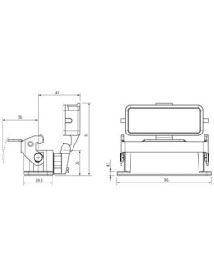 Obudowa Modlink Heavy A16 IP65 70MH-GACNL-B000010 | Przewody i Złącza | Eshop Dopak | Wszystko dla Przemysłu 2