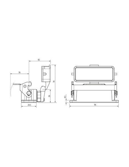 Obudowa Modlink Heavy A16 IP65 70MH-GACNL-B000010 | Przewody i Złącza | Eshop Dopak | Wszystko dla Przemysłu