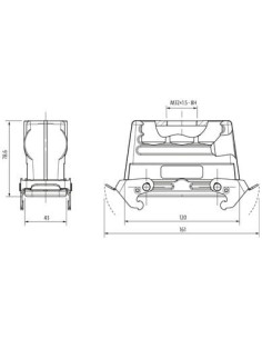 Obudowa Modlink Heavy B24, wysoki profil, IP65 70MH-GKGHQ-B01D000 | Przewody i Złącza | Eshop Dopak | Wszystko dla Przemysłu 2