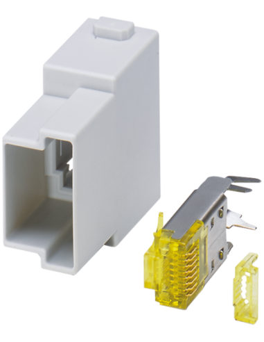 Wkładka Modlink Heavy Modular, RJ45, męska 70MH-MAL10-0000000 | Przewody i Złącza | Eshop Dopak | Wszystko dla Przemysłu