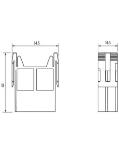 Wkład Modlink Heavy Modular, męski, 12-polowy 70MH-MAB1C-0120801 | Przewody i Złącza | Eshop Dopak | Wszystko dla Przemysłu 2