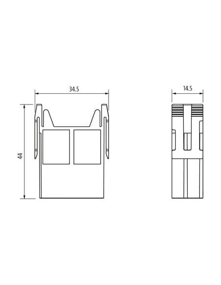 Wkład Modlink Heavy Modular, męski, 12-polowy 70MH-MAB1C-0120801 | Przewody i Złącza | Eshop Dopak | Wszystko dla Przemysłu