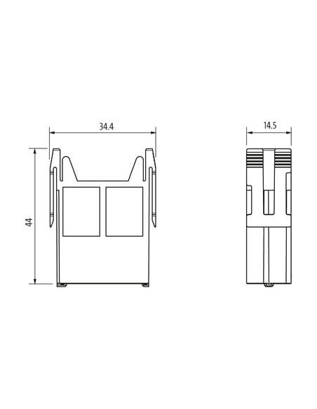 Wkładka Modlink Heavy Modular, męska, 17-polowa, 160V, 10A 70MH-MAB1C-0170201 | Przewody i Złącza | Eshop Dopak | Wszystko dla P