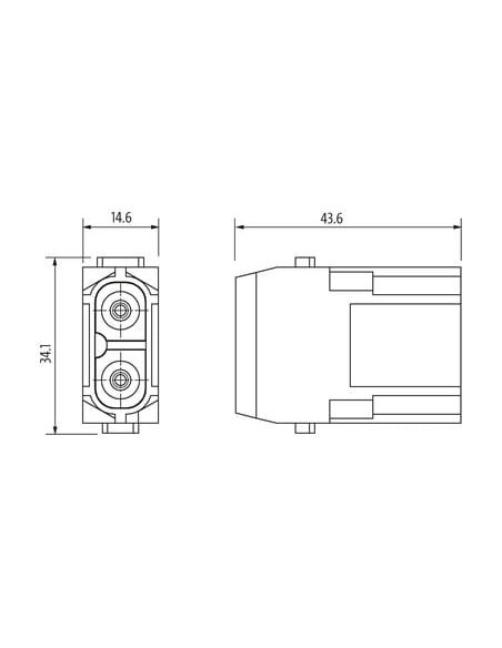 Wkład Modlink Heavy Modular, męski, 2-polowy 70MH-MAB1A-0020703 | Przewody i Złącza | Eshop Dopak | Wszystko dla Przemysłu