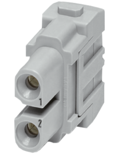 Wkład Modlink Heavy Modular, żeński, 2-polowy 70MH-MAC1A-0020703 | Przewody i Złącza | Eshop Dopak | Wszystko dla Przemysłu
