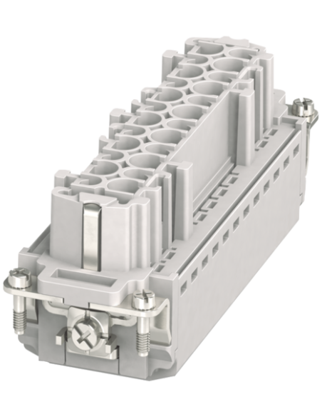 Wkładka graficzna Modlink Heavy B24 żeńska, 24-polowa, Push-in, 500V, 16A 70MH-EB024-GP03020 | Przewody i Złącza | Eshop Dopak |