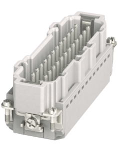 Wkładka konstytucyjna Modlink Heavy B24 męska, 24-polowa, Push-in, 500V, 16A 70MH-ES024-GP03020 | Przewody i Złącza | Eshop Dopa