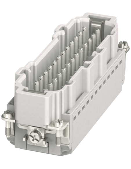 Wkładka konstytucyjna Modlink Heavy B24 męska, 24-polowa, Push-in, 500V, 16A 70MH-ES024-GP03020 | Przewody i Złącza | Eshop Dopa