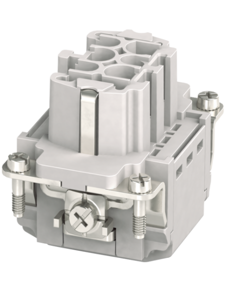 Wkładka wydania Modlink Heavy B6 żeńska, 6-polowa, Push-in, 500V, 16A 70MH-EB006-DP03020 | Przewody i Złącza | Eshop Dopak | Wsz
