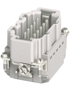 Wkładka opakowań Modlink Heavy B10 męska, 10-polowa, Push-in, 500V, 16A 70MH-ES010-EP03020 | Przewody i Złącza | Eshop Dopak | W