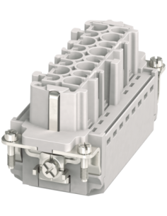 Wkładka graficzna Modlink Heavy B16 żeńska, 16-polowa, Push-in, 500V, 16A 70MH-EB016-FP03020 | Przewody i Złącza | Eshop Dopak |