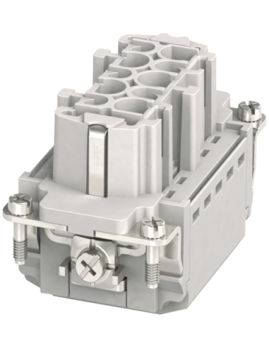 Wkładka urządzenia Modlink Heavy B10 żeńska, 10-polowa, Push-in, 500V, 16A 70MH-EB010-EP03020 | Przewody i Złącza | Eshop Dopak 
