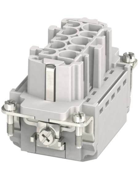 Wkładka urządzenia Modlink Heavy B10 żeńska, 10-polowa, Push-in, 500V, 16A 70MH-EB010-EP03020 | Przewody i Złącza | Eshop Dopak 