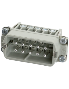 Wkładka do przechowywania Modlink Heavy męski A10 10-polowa, 250V, 16A 70MH-ES010-BS01020 | Przewody i Złącza | Eshop Dopak | Ws