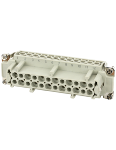 Wkładka graficzna Modlink Heavy B24 żeńska, 24-polowa 500V, 16A 70MH-EB024-GS03020 | Przewody i Złącza | Eshop Dopak | Wszystko 