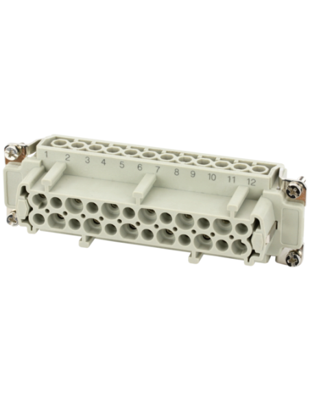 Wkładka graficzna Modlink Heavy B24 żeńska, 24-polowa 500V, 16A 70MH-EB024-GS03020 | Przewody i Złącza | Eshop Dopak | Wszystko 