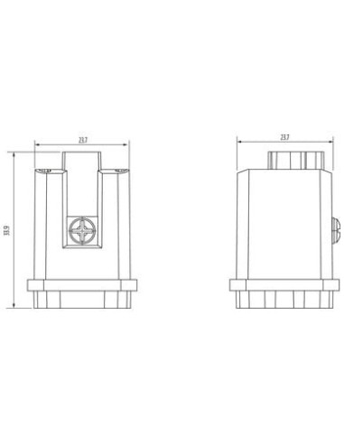 Wkładka Modlink Heavy A3 męska 4-polowa, wciskana, 400V, 10A 70MH-ES004-AP02010 | Przewody i Złącza | Eshop Dopak | Wszystko dla