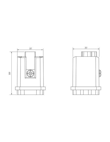Wkładka Modlink Heavy A3 męska 4-polowa, wciskana, 400V, 10A 70MH-ES004-AP02010 | Przewody i Złącza | Eshop Dopak | Wszystko dla