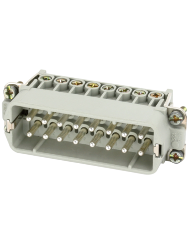 Wkład męski A1616-polowy, zaciski śrubowe, 250 V, 16 A 70MH-ES016-CS01020 | Przewody i Złącza | Eshop Dopak | Wszystko dla Przem