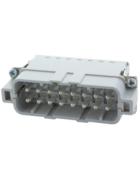 A16 męski 16-biegunowy, wtykowy, 250 V, 20 A 70MH-ES016-CP01020 | Przewody i Złącza | Eshop Dopak | Wszystko dla Przemysłu