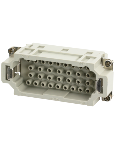 Wkład Modlink Heavy B16 męski 32-polowy, 500V, 16A 70MH-ES032-FC03020 | Przewody i Złącza | Eshop Dopak | Wszystko dla Przemysłu
