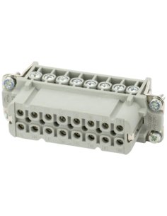 Wkład żeński A16 16-polowy, zaciski śrubowe, 250 V, 16 A 70MH-EB016-CS01020 | Przewody i Złącza | Eshop Dopak | Wszystko dla Prz