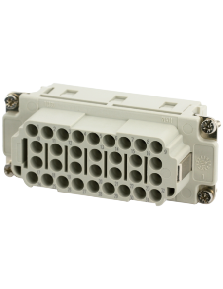 Wkład Modlink Heavy B16 żeński 32-polowy, 500V, 16A 70MH-EB032-FC03020 | Przewody i Złącza | Eshop Dopak | Wszystko dla Przemysł
