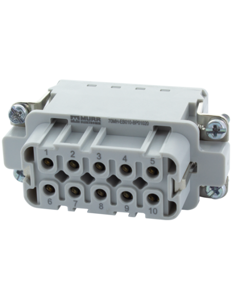 Wkładka księgowa Modlink Heavy żeńska A10 10-polowa, 70MH-EB010-BP01020 | Przewody i Złącza | Eshop Dopak | Wszystko dla Przemys