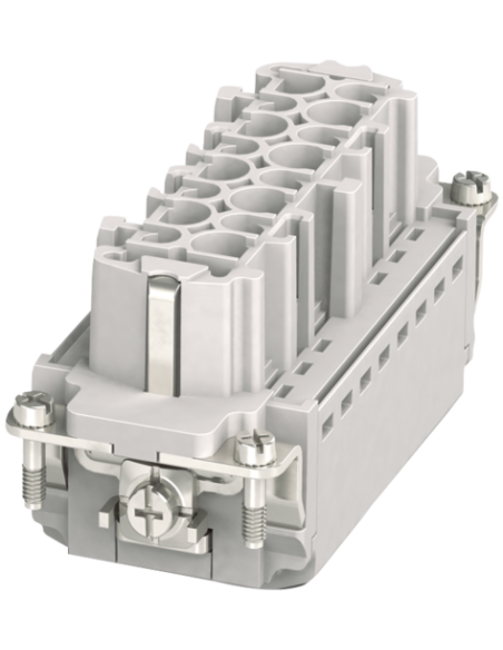 Wkładka księgowa Modlink Heavy B16 żeńska 6 2-pol., wciskana, 800/500 V, 16 70MH-EB6U2-FP05020 | Przewody i Złącza | Eshop Dopak