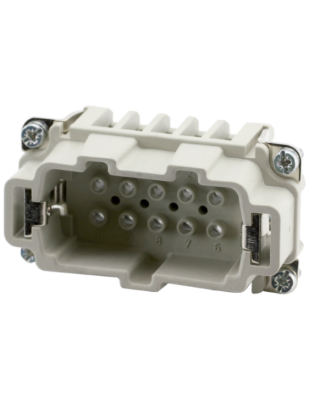 B10 męski 10-biegunowy, zaciskany, 500 V, 16 A 70MH-ES010-EC03020 | Przewody i Złącza | Eshop Dopak | Wszystko dla Przemysłu