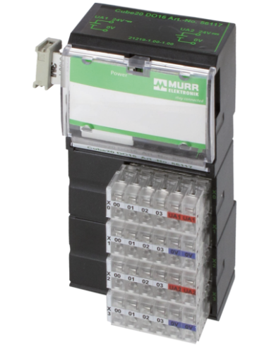 Moduł sieciowy Cube20 DO16 2A 56117 | Elektronika | Eshop Dopak | Wszystko dla Przemysłu