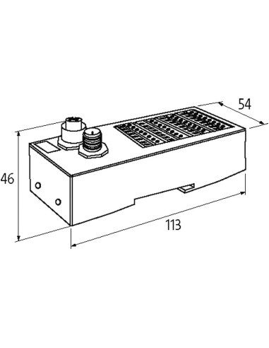Moduł sieciowy Cube67 I/O, DIO8/DI8 E TB Rail 56691 | Elektronika | Eshop Dopak | Wszystko dla Przemysłu